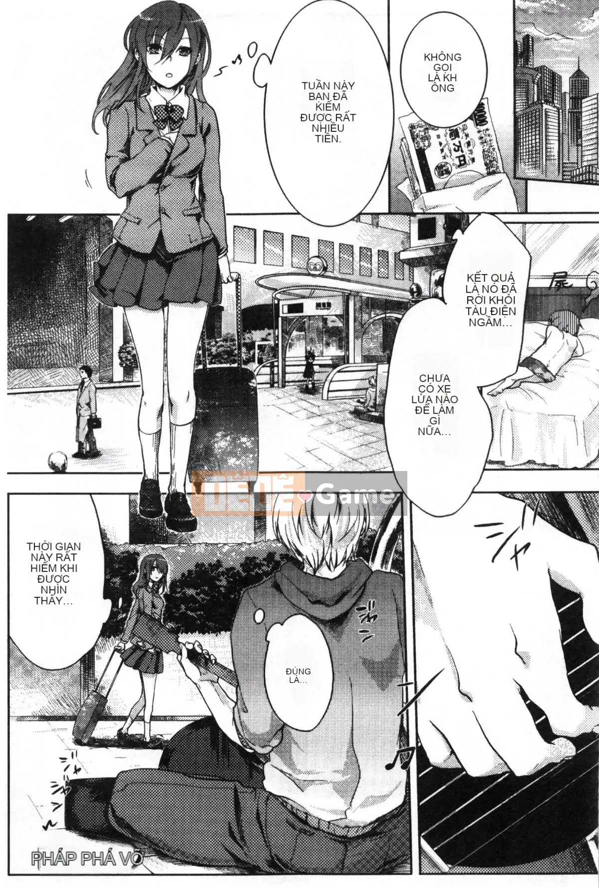 [Koui Yoru] Cô gái chạy trốn đợi Chúa