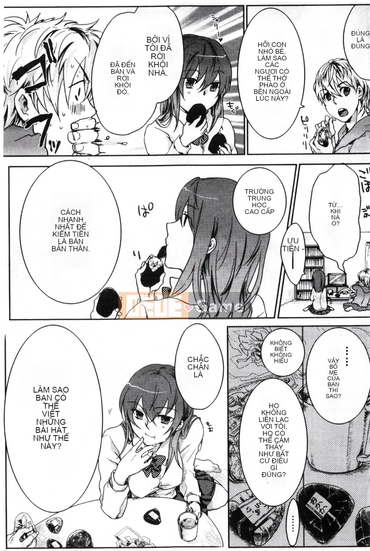 [Koui Yoru] Cô gái chạy trốn đợi Chúa