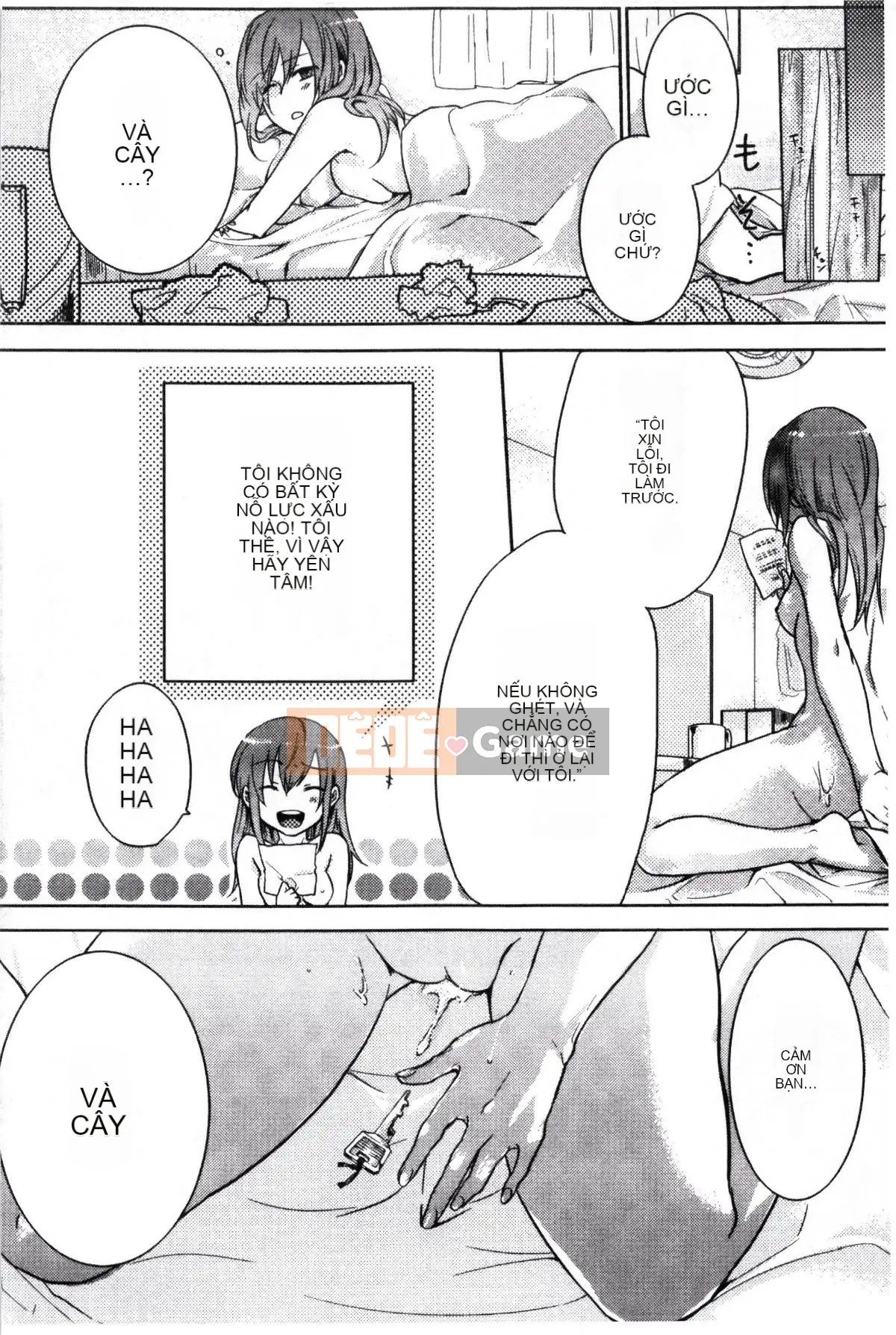 [Koui Yoru] Cô gái chạy trốn đợi Chúa