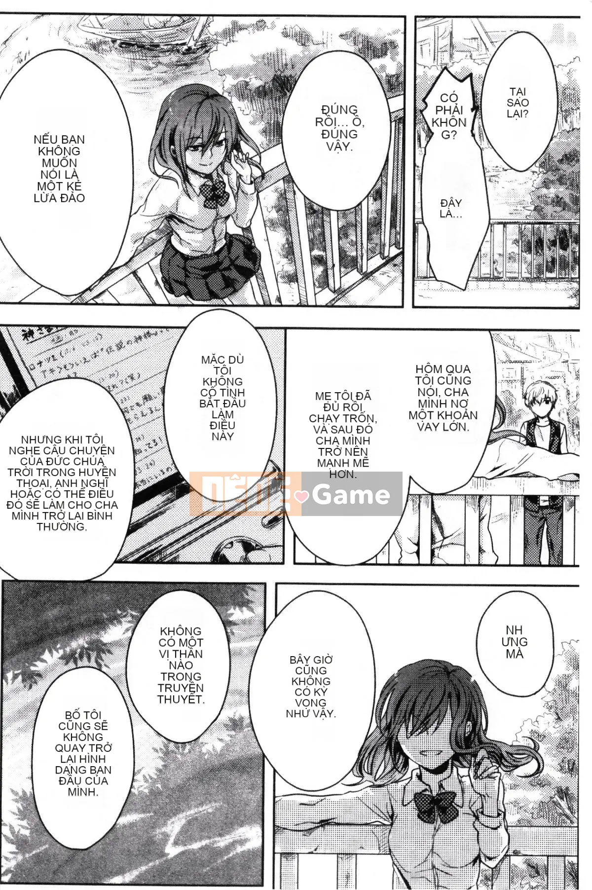 [Koui Yoru] Cô gái chạy trốn đợi Chúa