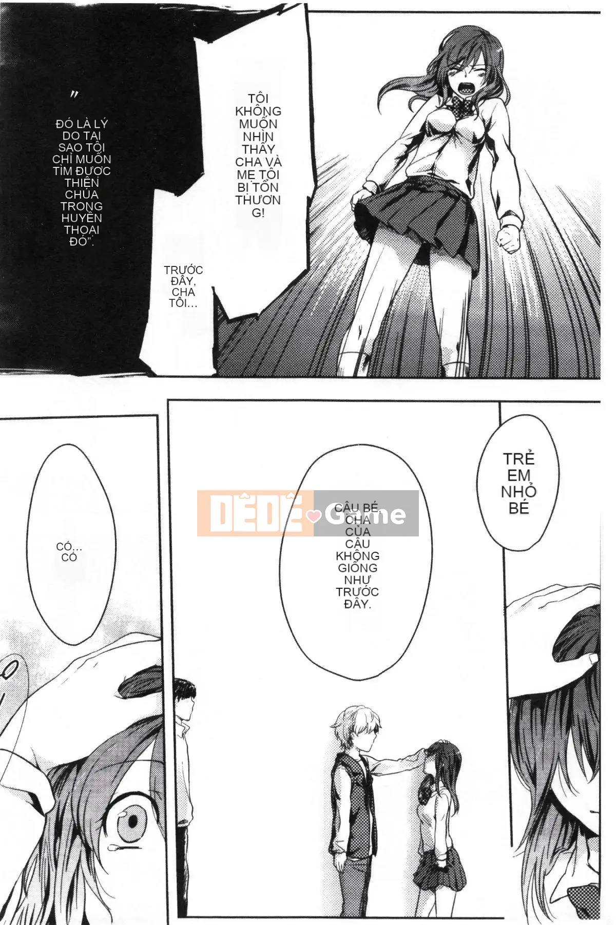 [Koui Yoru] Cô gái chạy trốn đợi Chúa