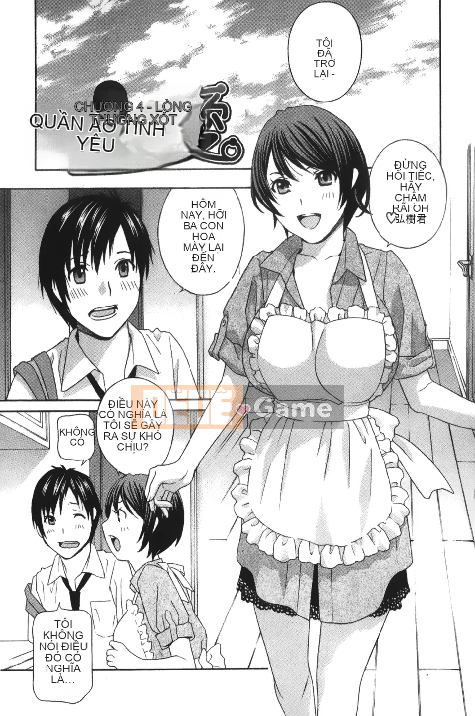 [Drill Murata] Tạp dề tình yêu [Ochi x Po, làm ơn...]