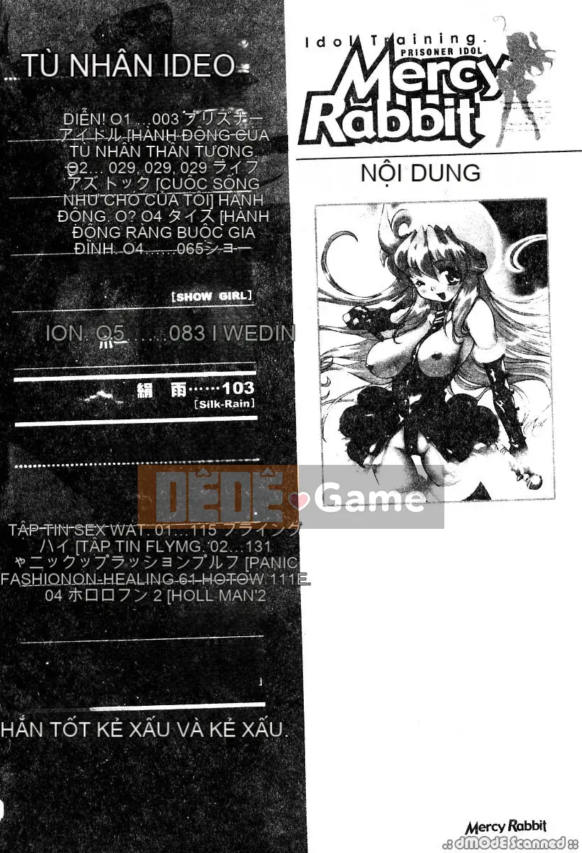 [Thỏ nhân từ] IDOL Tù nhân [Trung bình]