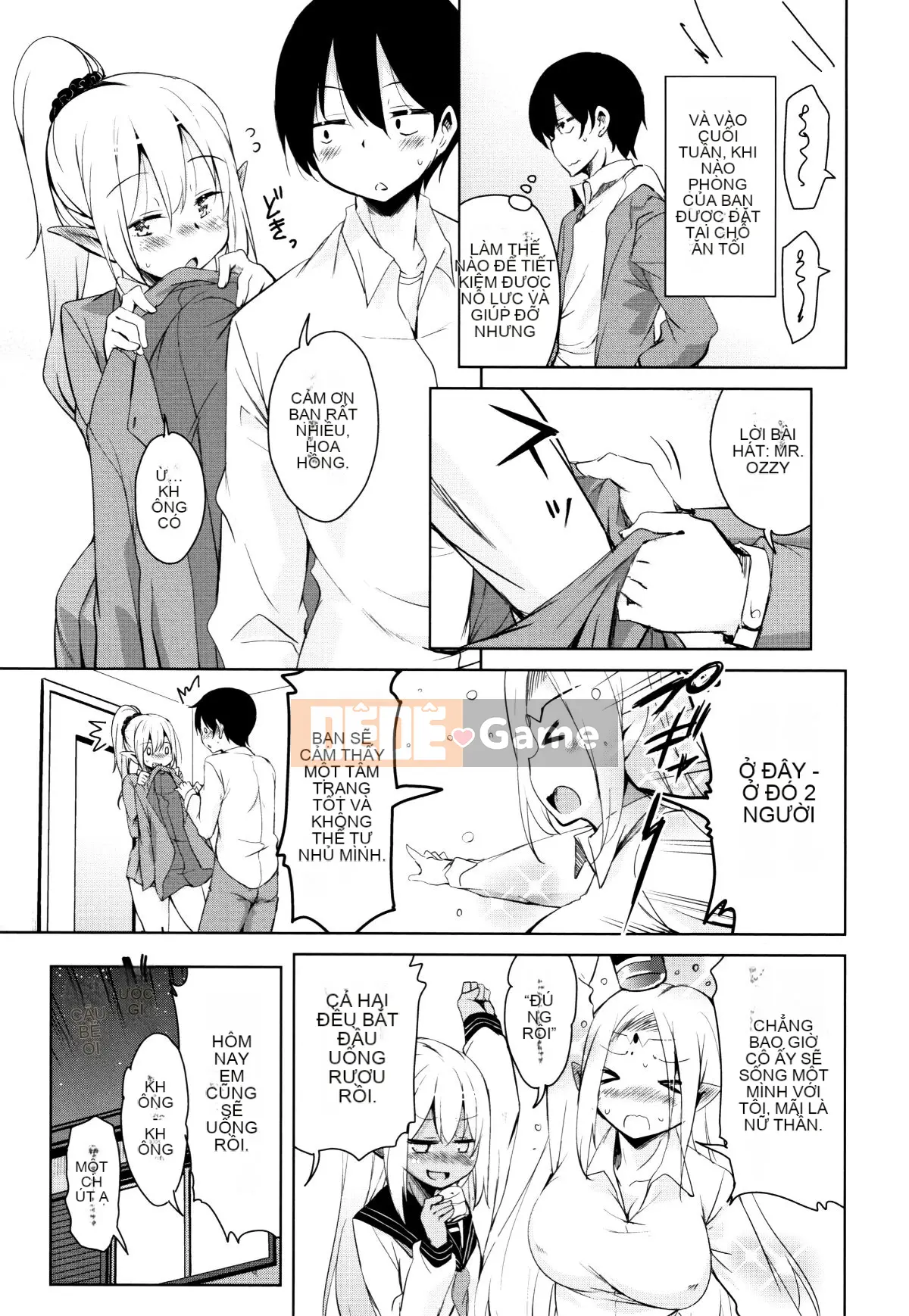 (Seinen Comic) [Narusawa Kei] Tonari no JK Elf-san + Thẻ minh họa