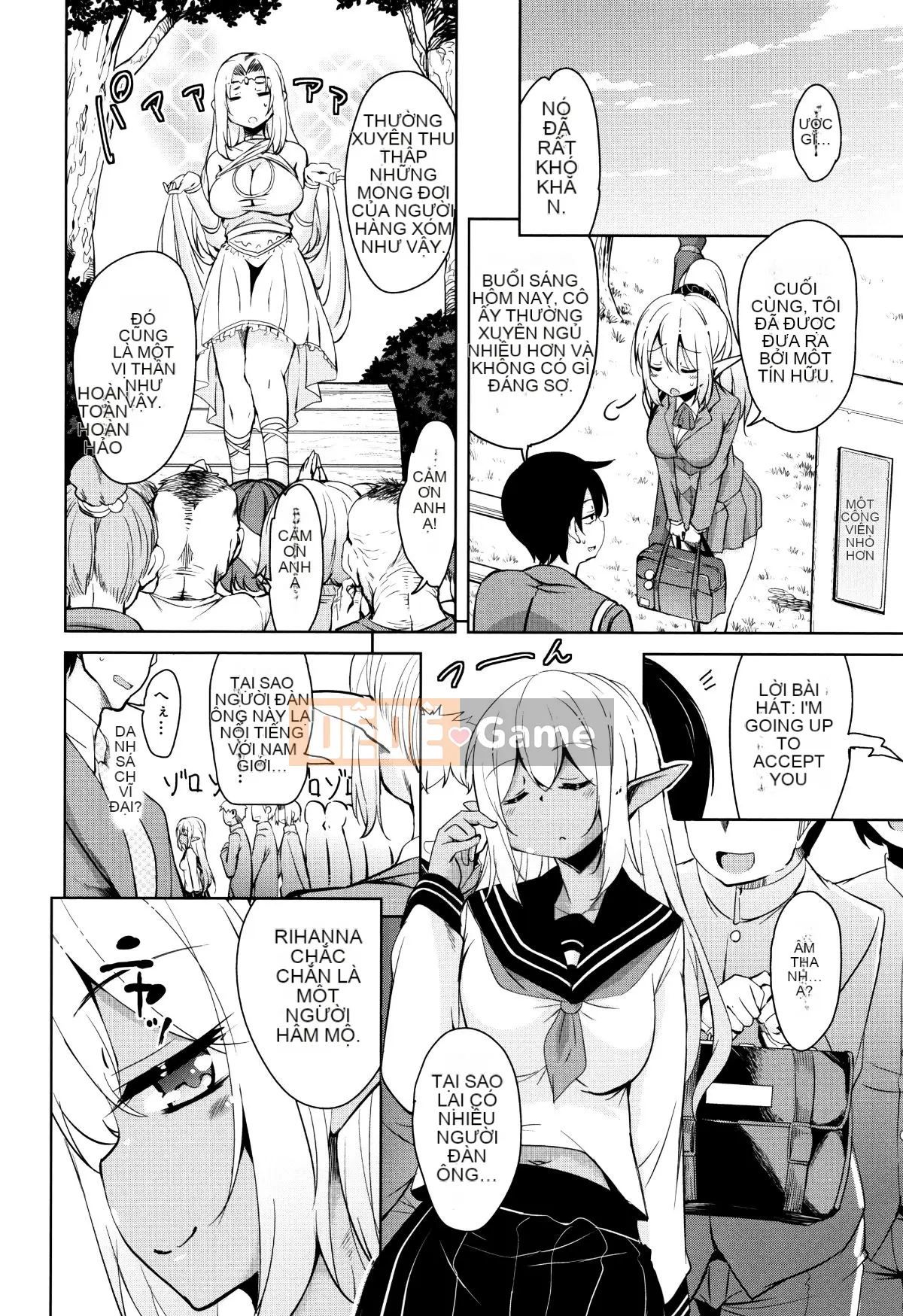 (Seinen Comic) [Narusawa Kei] Tonari no JK Elf-san + Thẻ minh họa