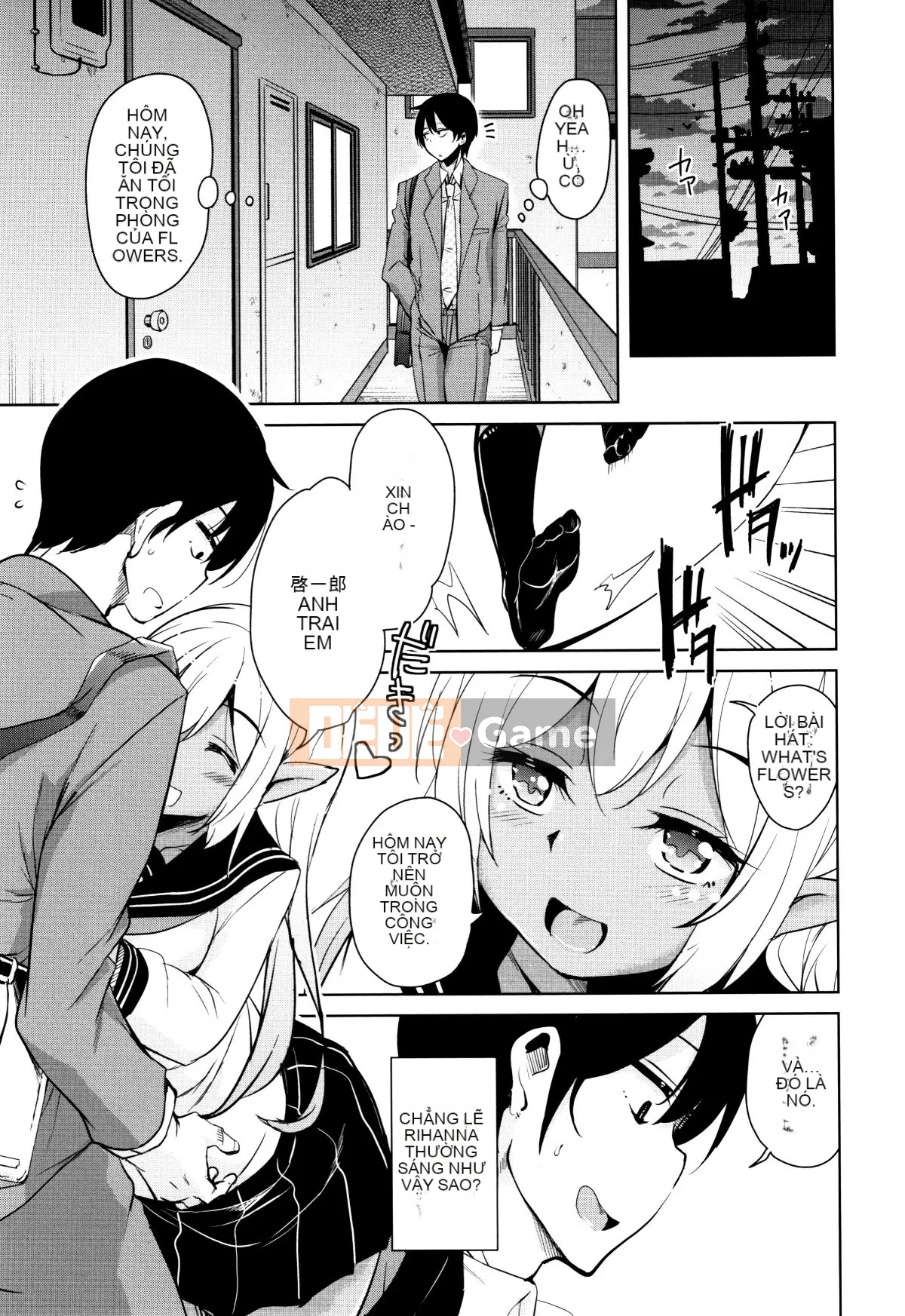 (Seinen Comic) [Narusawa Kei] Tonari no JK Elf-san + Thẻ minh họa