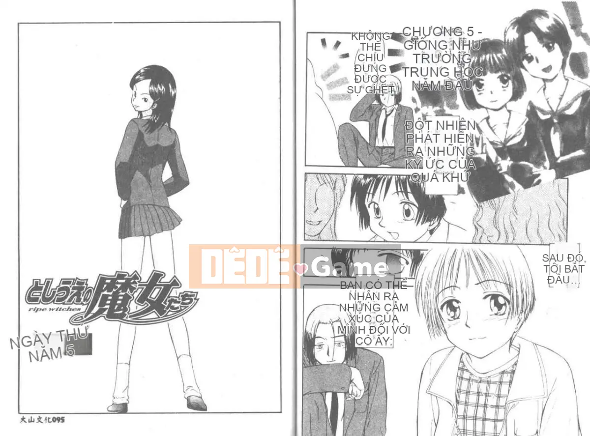 [Mutsuki Tsutomu] Phù thủy Toshiue 1 [Trung bình]