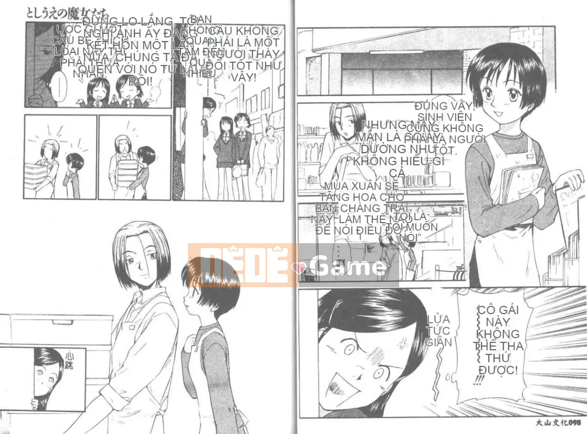 [Mutsuki Tsutomu] Phù thủy Toshiue 1 [Trung bình]