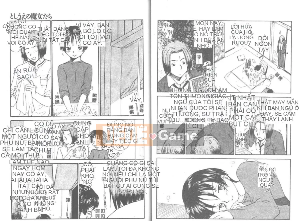 [Mutsuki Tsutomu] Phù thủy Toshiue 1 [Trung bình]