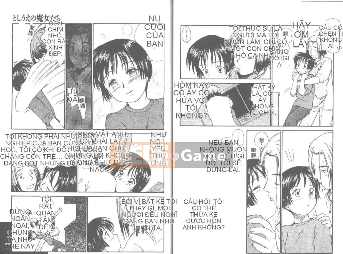 [Mutsuki Tsutomu] Phù thủy Toshiue 1 [Trung bình]