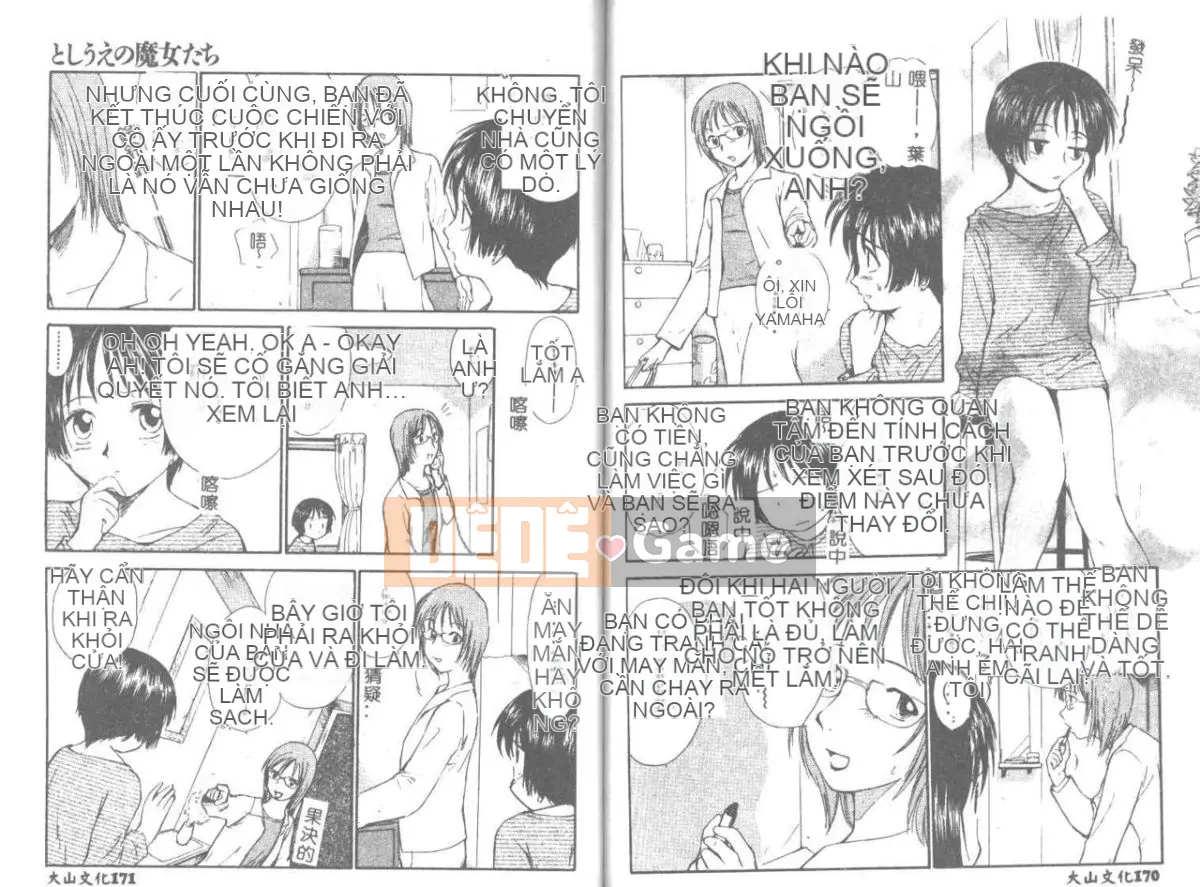 [Mutsuki Tsutomu] Phù thủy Toshiue 1 [Trung bình]