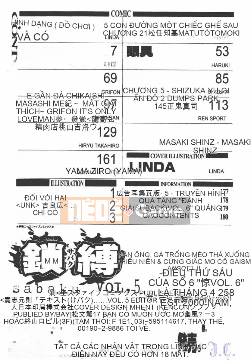 [Tuyển tập] SM Comic Chain Bondage Vol.5 [Chu]