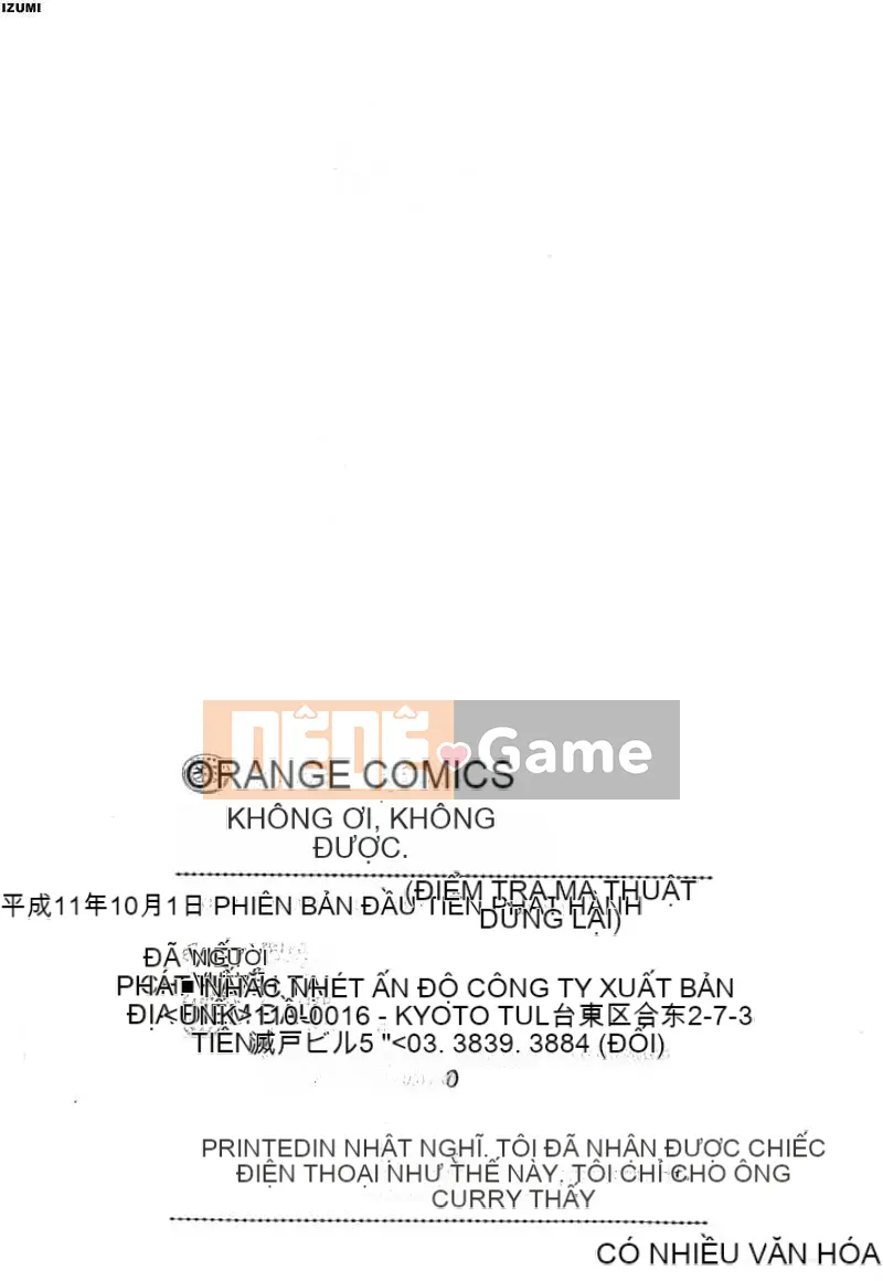 [Toudou Kurei] Con tôi [Chu]