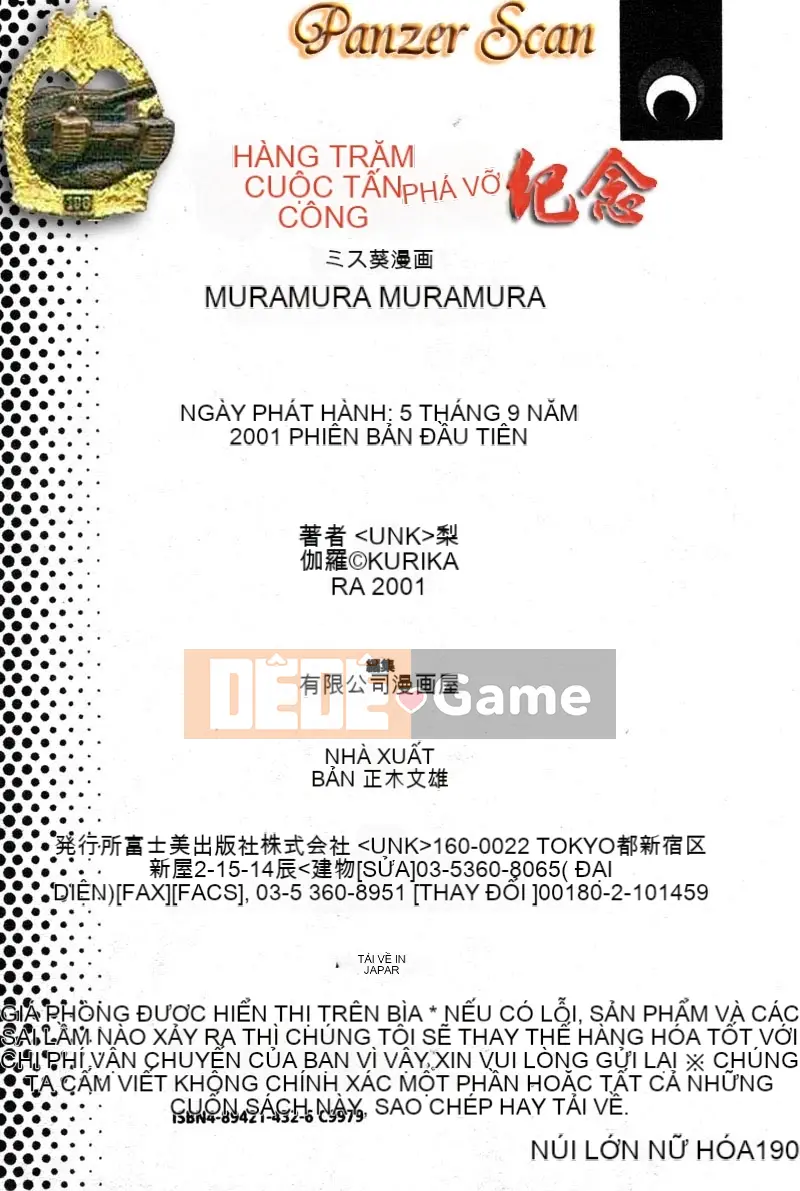 [Kurikara] MURA MURA [Trung]