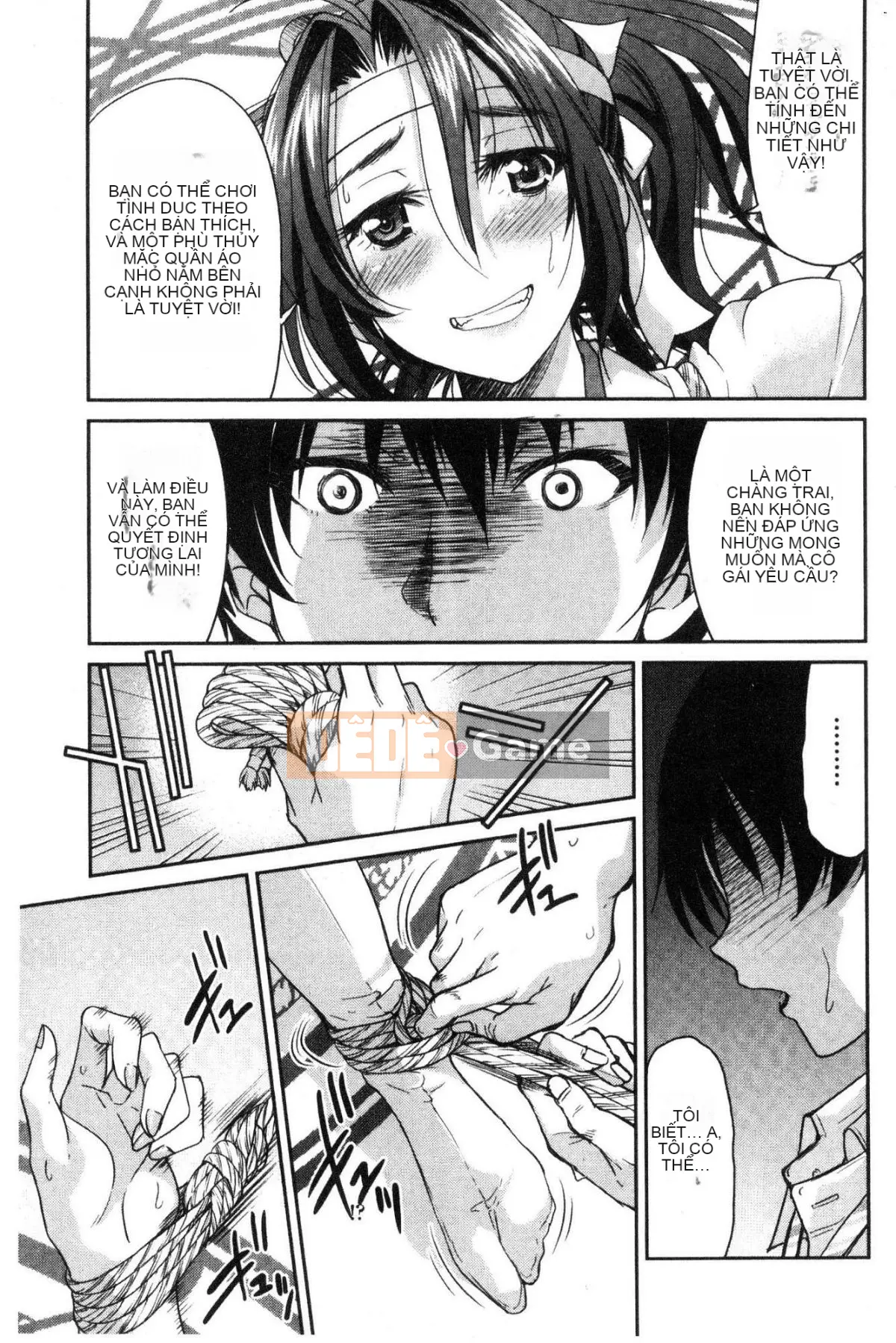 [Kazeteki Koubou][Yoshihisa Inoue] Tôi đã trói đàn anh hằng mong ước của mình và khiến tôi không thể trốn thoát.