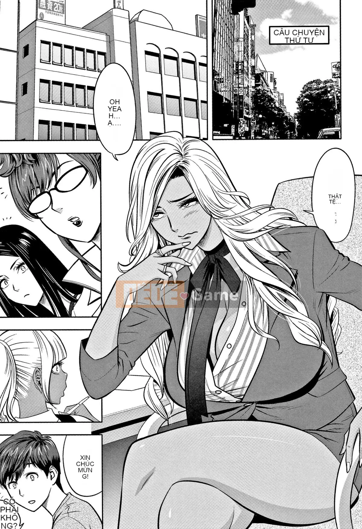 [Hành vi sai trái của chú] [Tatsunami Yotoku] Chủ tịch chị gái Gal và văn phòng hậu cung ~ Bạn có đưa tình dục vào công việc của mình không?