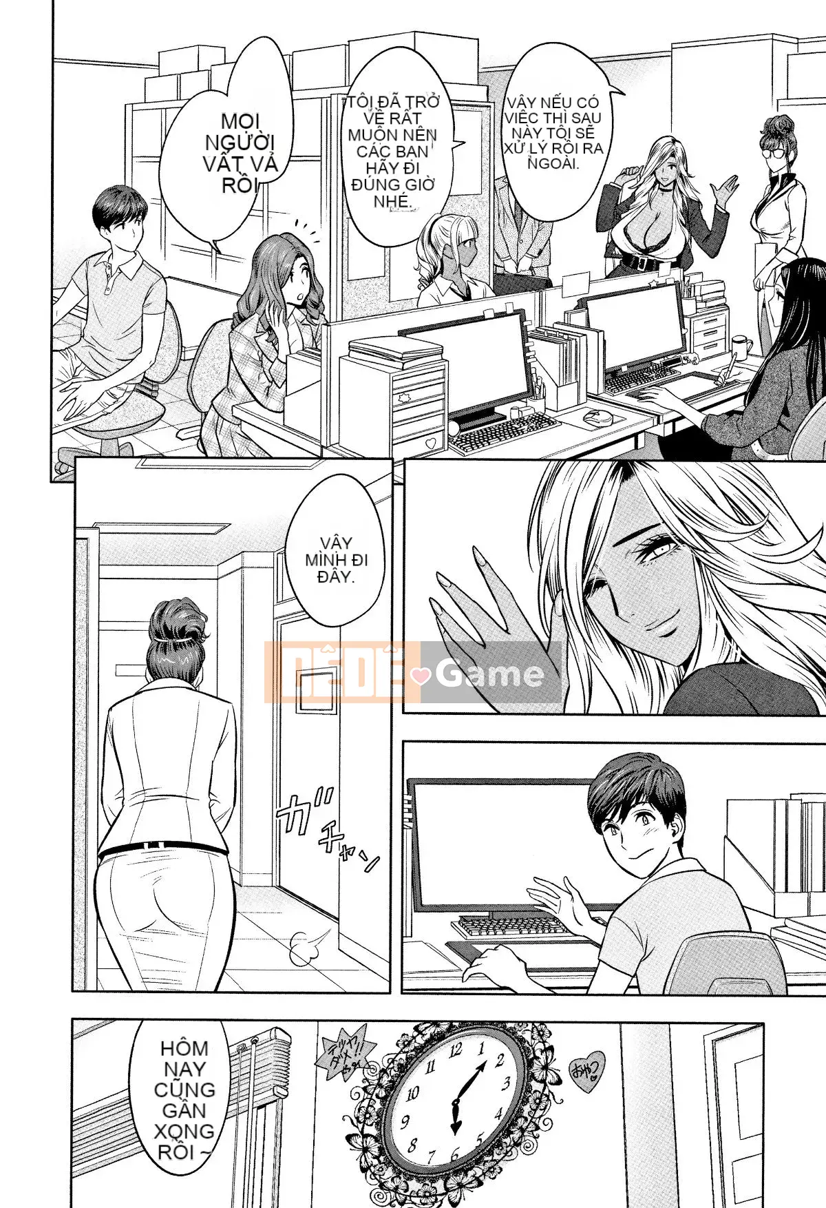 [Hành vi sai trái của chú] [Tatsunami Yotoku] Chủ tịch và văn phòng hậu cung của chị gái Gal ~ Bạn có đưa tình dục vào công việc của mình không?