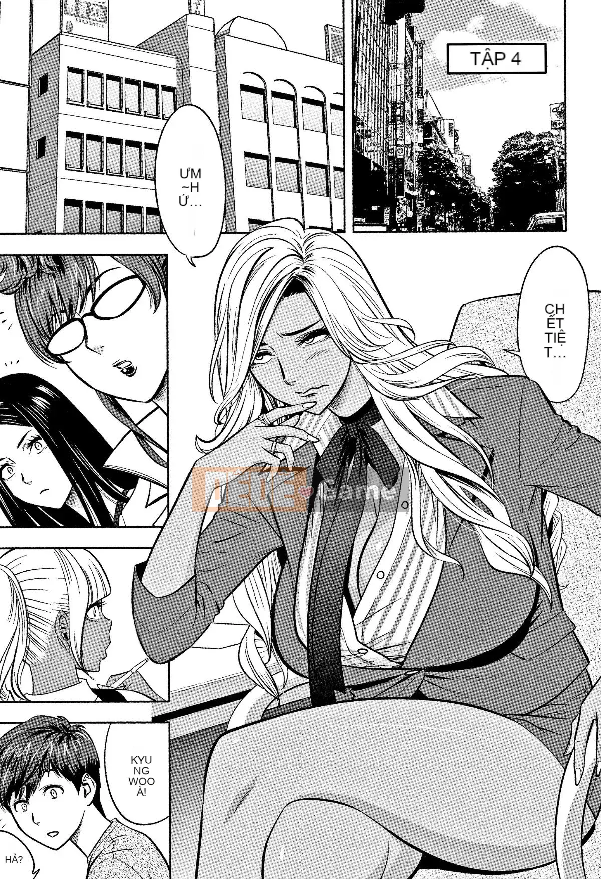 [Hành vi sai trái của chú] [Tatsunami Yotoku] Chủ tịch và văn phòng hậu cung của chị gái Gal ~ Bạn có đưa tình dục vào công việc của mình không?