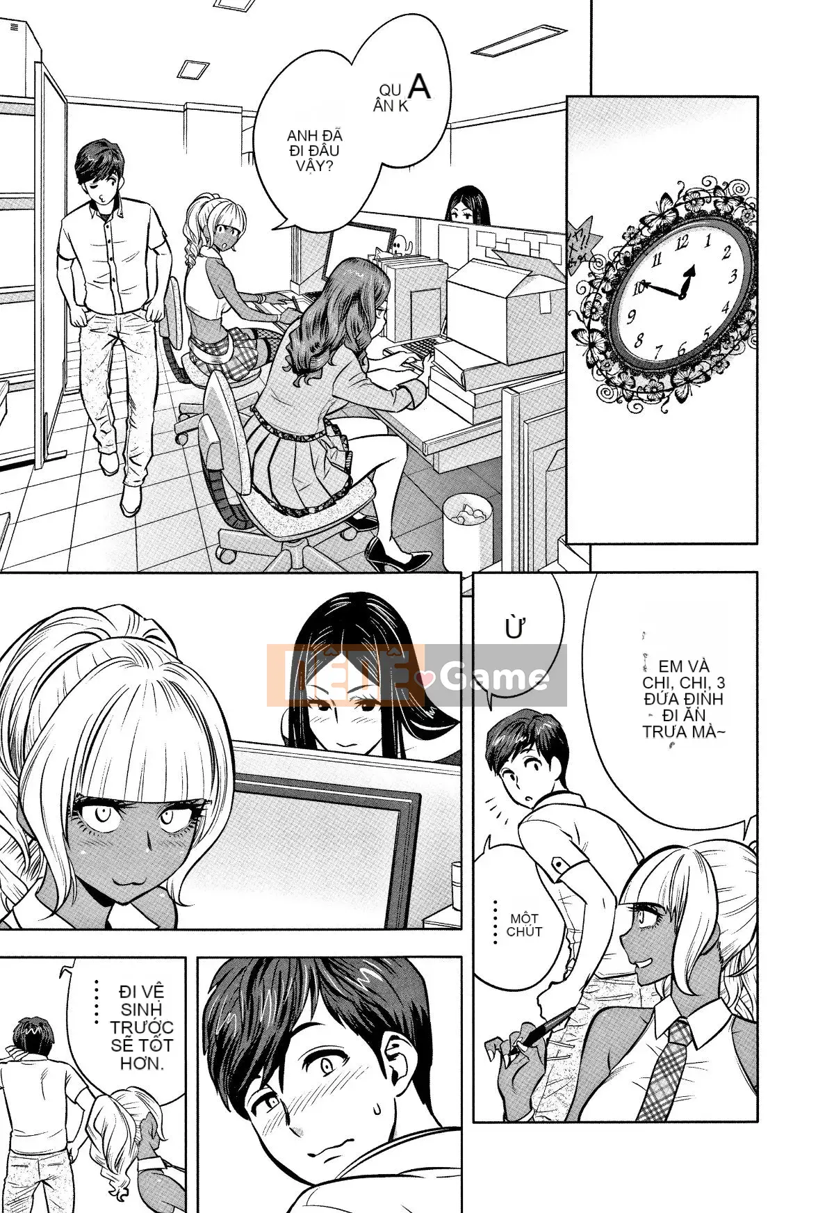 [Hành vi sai trái của chú] [Tatsunami Yotoku] Chủ tịch và văn phòng hậu cung của chị gái Gal ~ Bạn có đưa tình dục vào công việc của mình không?