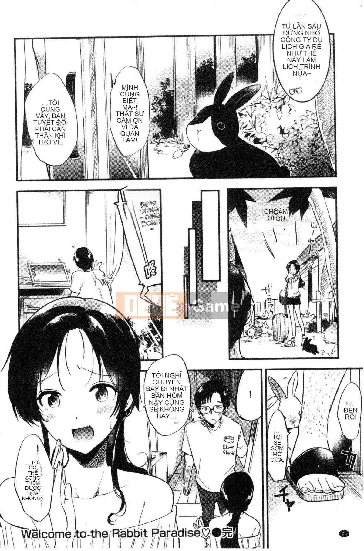 [Kazeteki Koubou][Momoko] Thiên đường thỏ