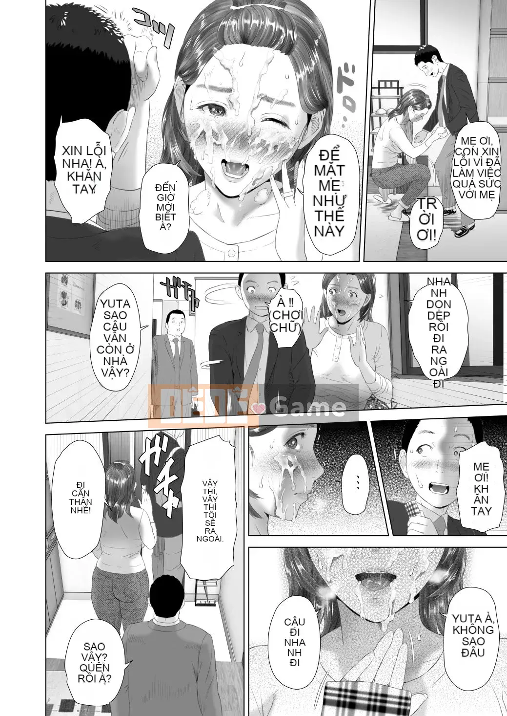 [Haji] Kinjo Yuuwaku Vol.3 <My Friend's Mother Hen> Phần 2