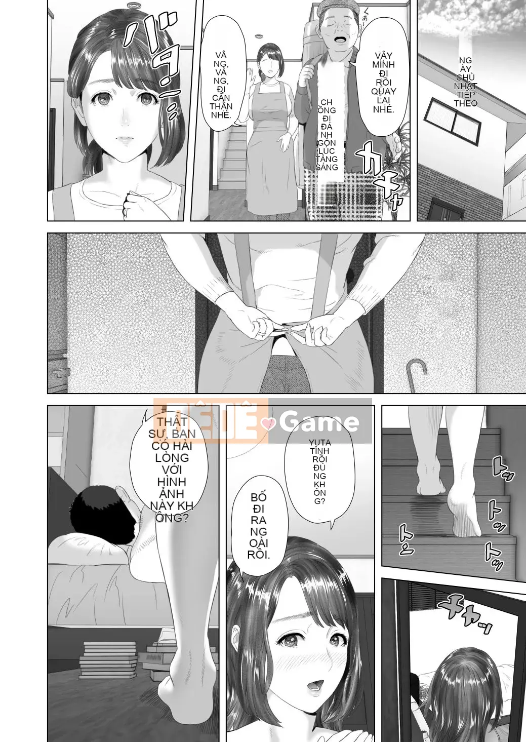 [Haji] Kinjo Yuuwaku Vol.3 <My Friend's Mother Hen> Phần 2