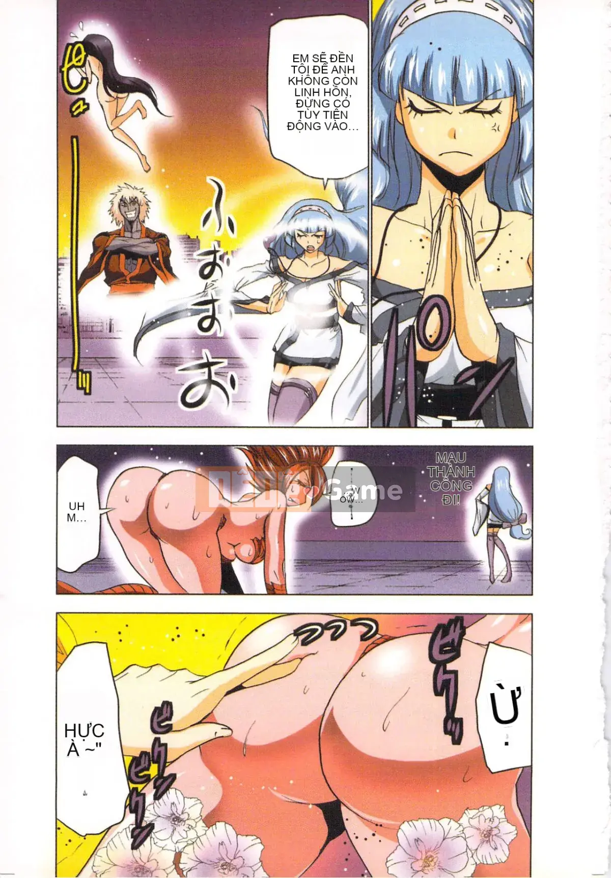 [Yamamoto Tsuki, Aoi Sho] Cảm hứng tình dục Cô gái tu sĩ Mikoman 4 [Trung bình]