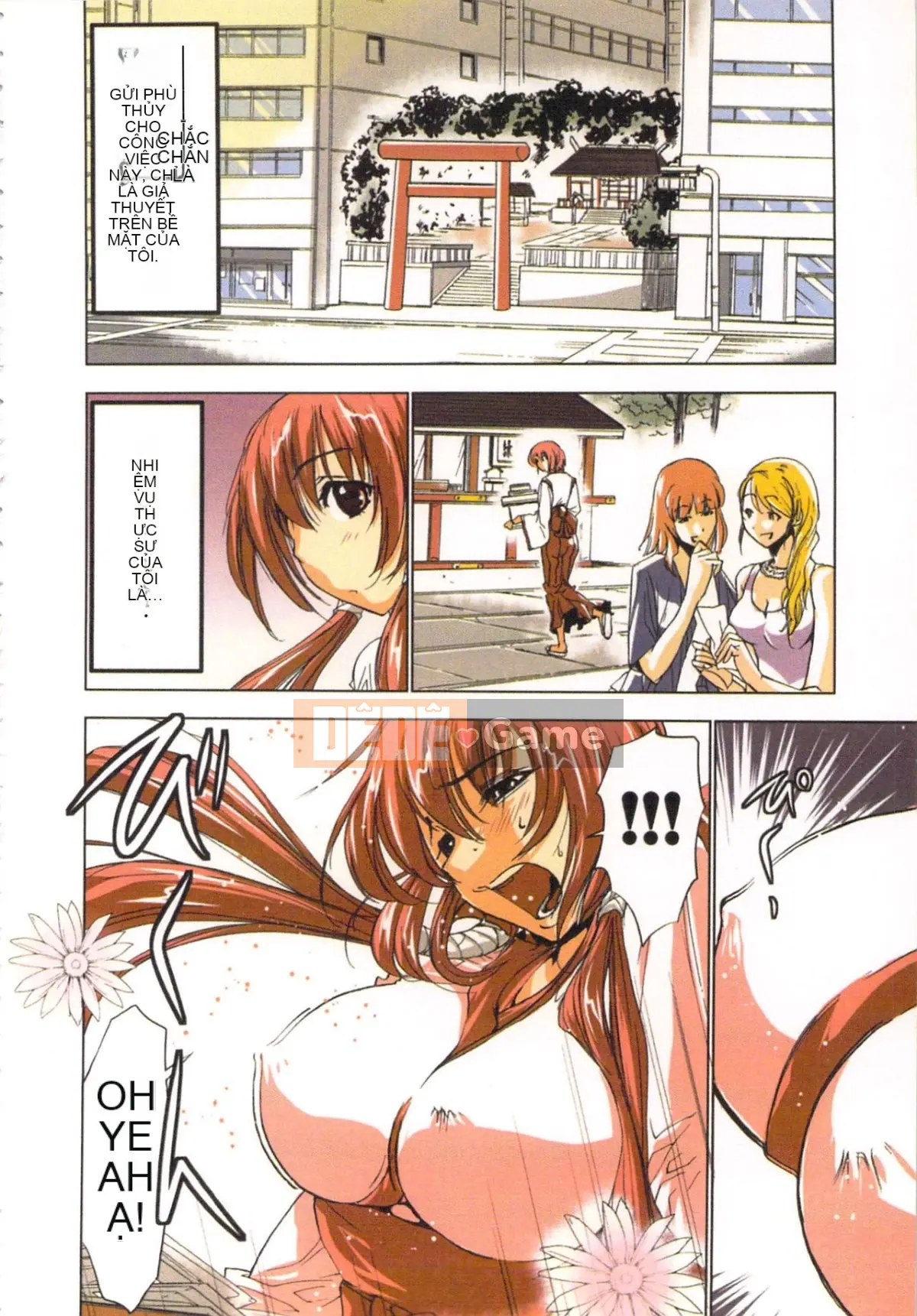 [Yamamoto Tsuki, Aoi Sho] Cảm hứng tình dục Cô gái Miko Mikoman 1 [Trung bình]