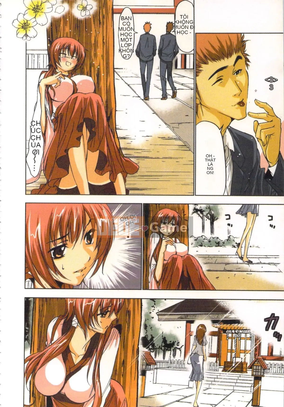 [Yamamoto Tsuki, Aoi Sho] Cảm hứng tình dục Cô gái Miko Mikoman 1 [Trung bình]