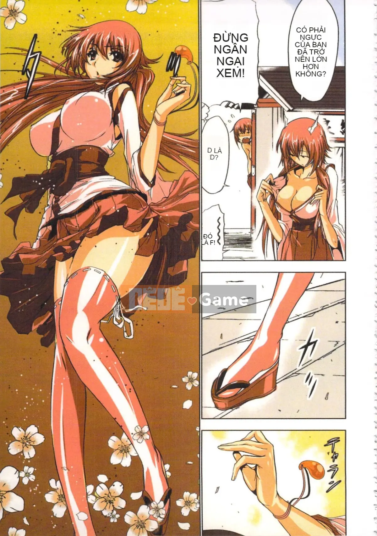 [Yamamoto Tsuki, Aoi Sho] Cảm hứng tình dục Cô gái Miko Mikoman 1 [Trung bình]