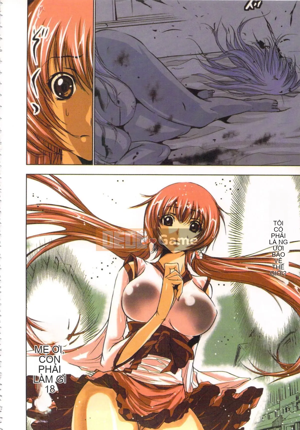 [Yamamoto Tsuki, Aoi Sho] Cảm hứng tình dục Cô gái Miko Mikoman 1 [Trung bình]