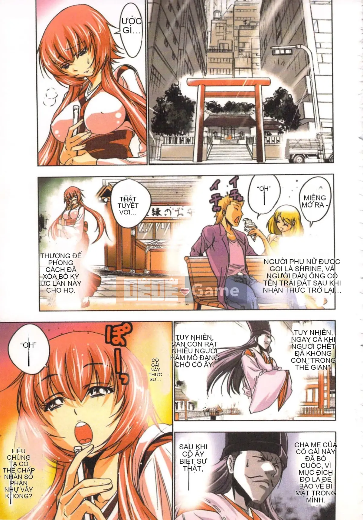 [Yamamoto Tsuki, Aoi Sho] Cảm hứng tình dục Cô gái Miko Mikoman 1 [Trung bình]