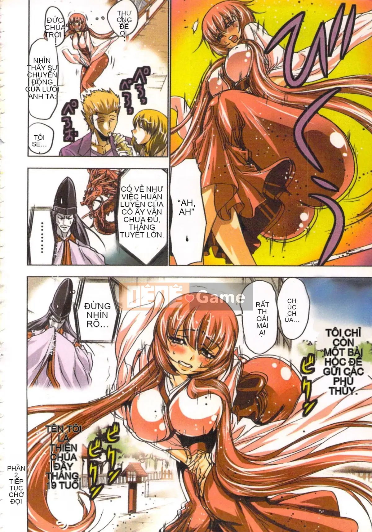 [Yamamoto Tsuki, Aoi Sho] Cảm hứng tình dục Cô gái Miko Mikoman 1 [Trung bình]