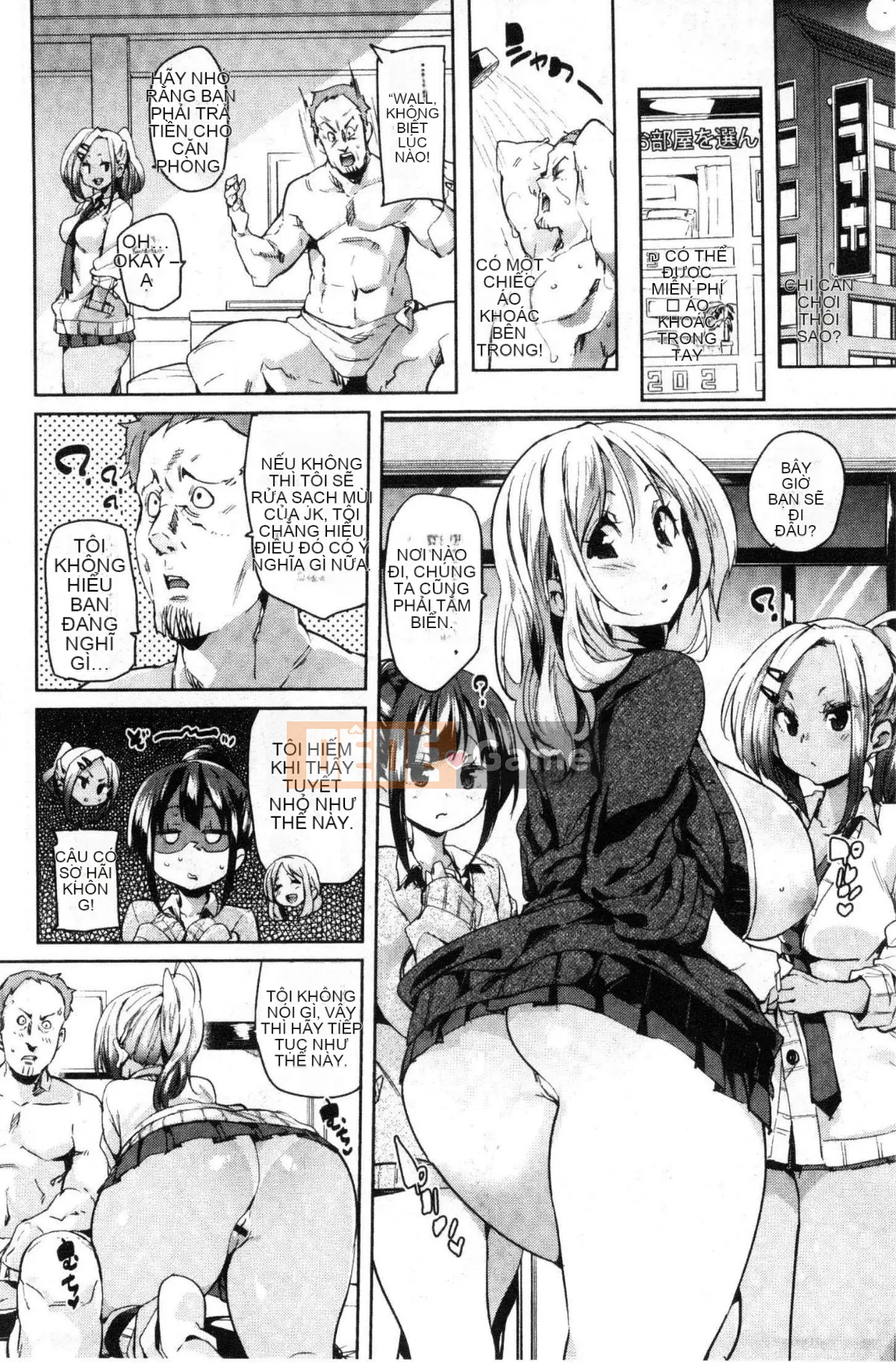 [Kazeteki Koubou][Marui Maru] Mắc cỡ ở miệng dưới