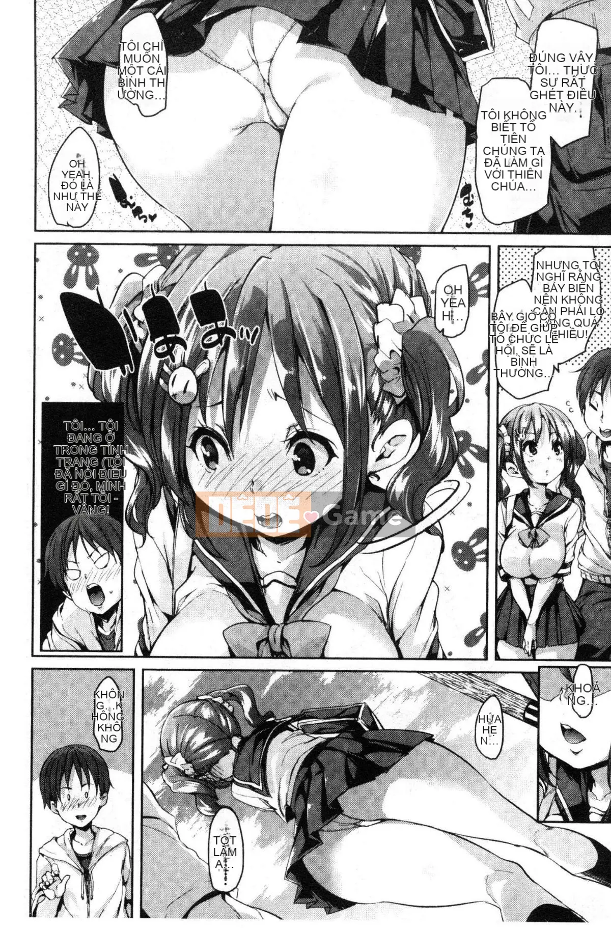 [Kazeteki Koubou][Marui Maru] Mắc cỡ ở miệng dưới