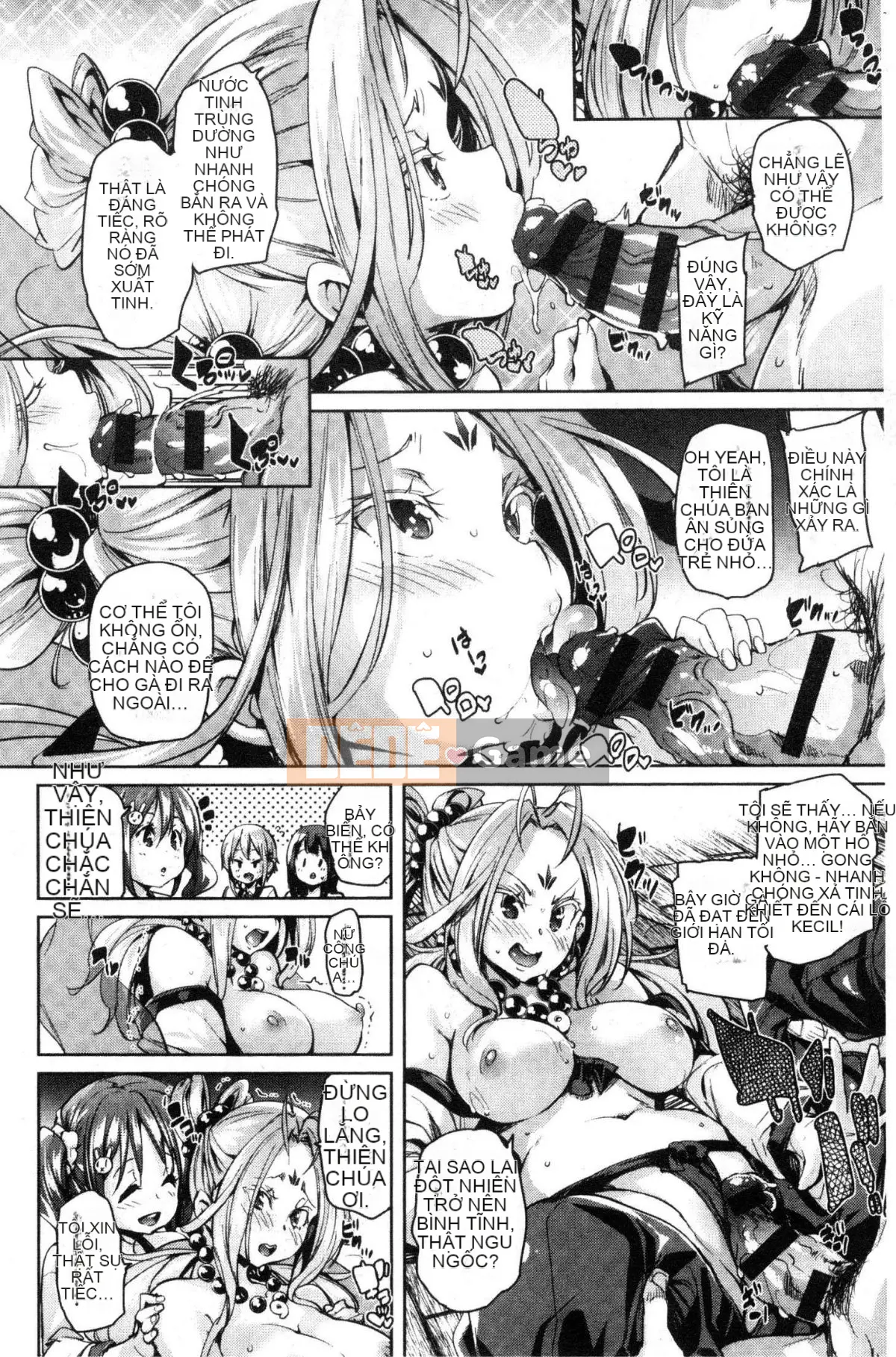 [Kazeteki Koubou][Marui Maru] Mắc cỡ ở miệng dưới