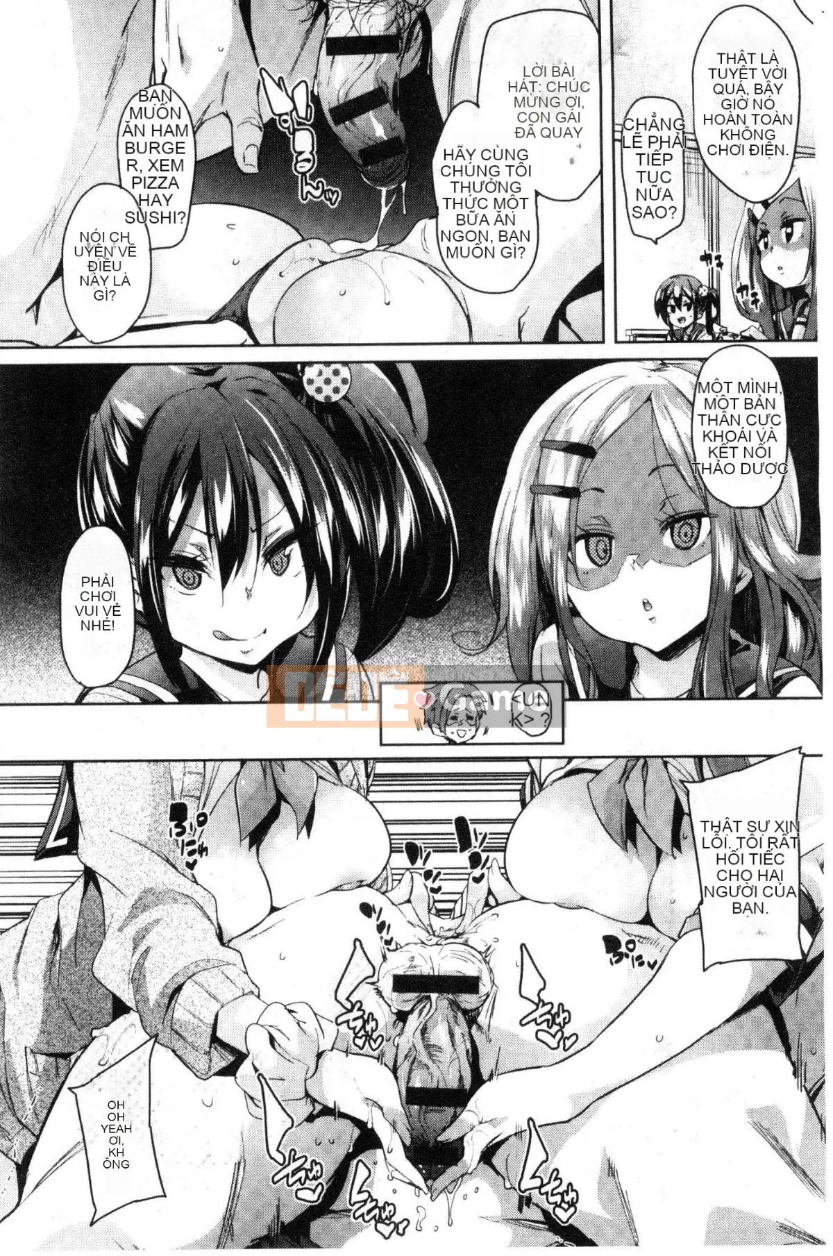 [Kazeteki Koubou][Marui Maru] Mắc cỡ ở miệng dưới