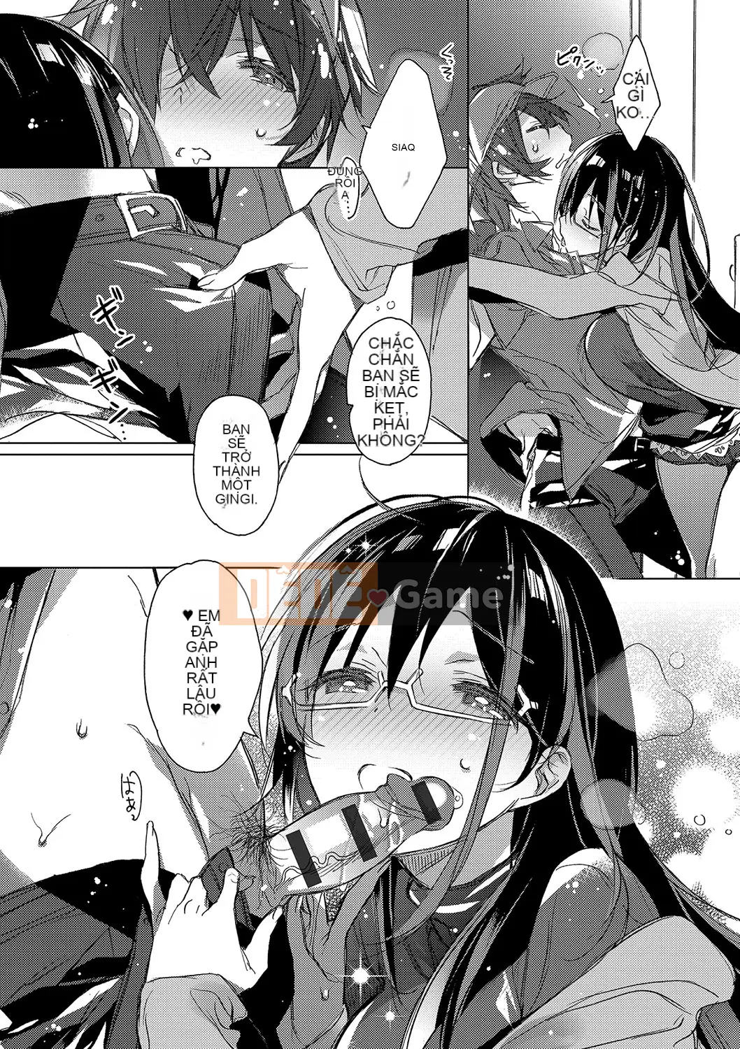 (Truyện tranh người lớn) [Kasuga Souichi] Tôi muốn hôn bạn bằng sợi chỉ đỏ.