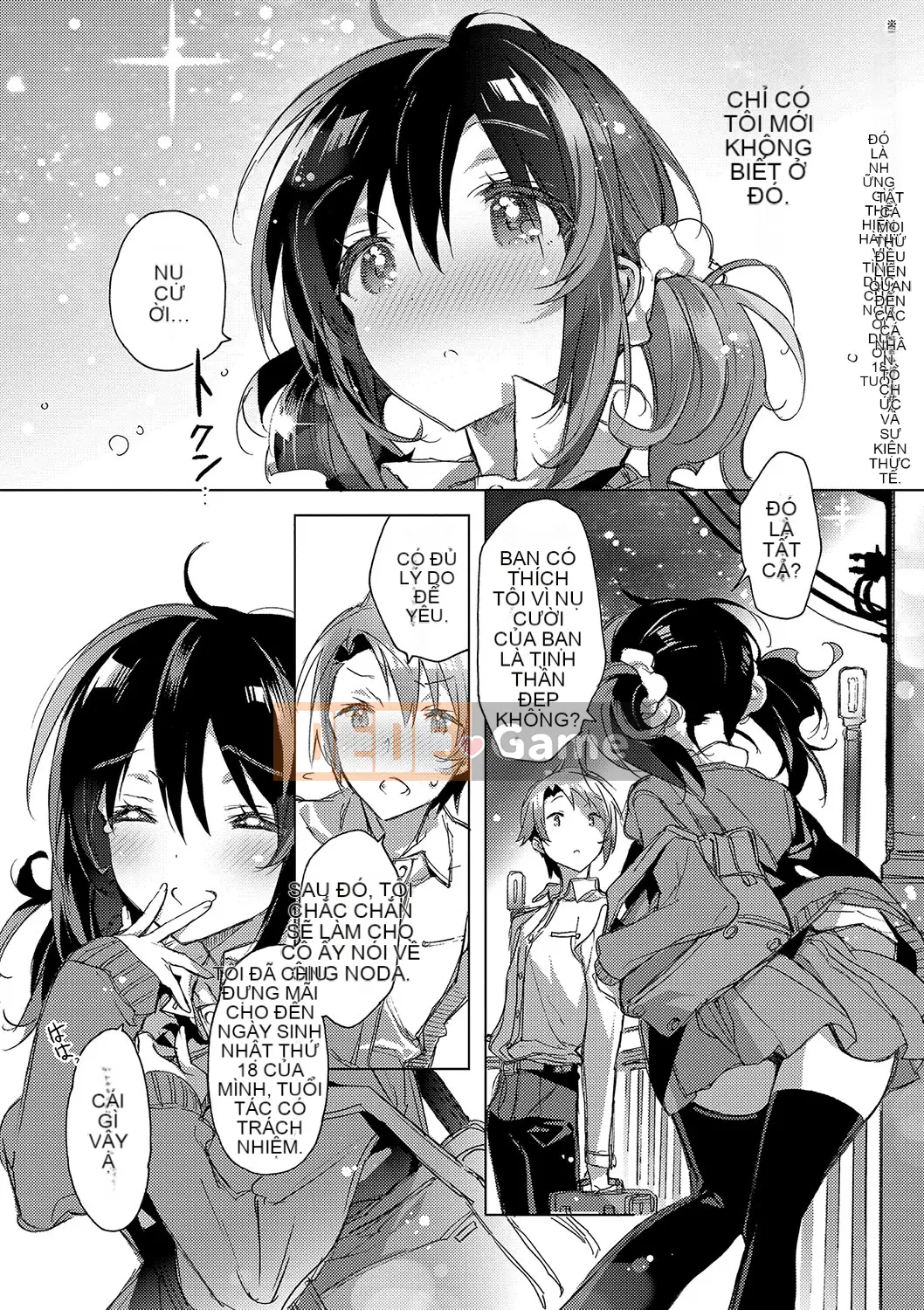 (Truyện tranh người lớn) [Kasuga Souichi] Tôi muốn hôn bạn bằng sợi chỉ đỏ.