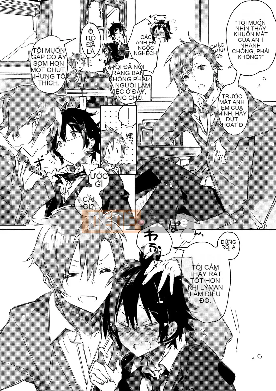 (Truyện tranh người lớn) [Kasuga Souichi] Tôi muốn hôn bạn bằng sợi chỉ đỏ.