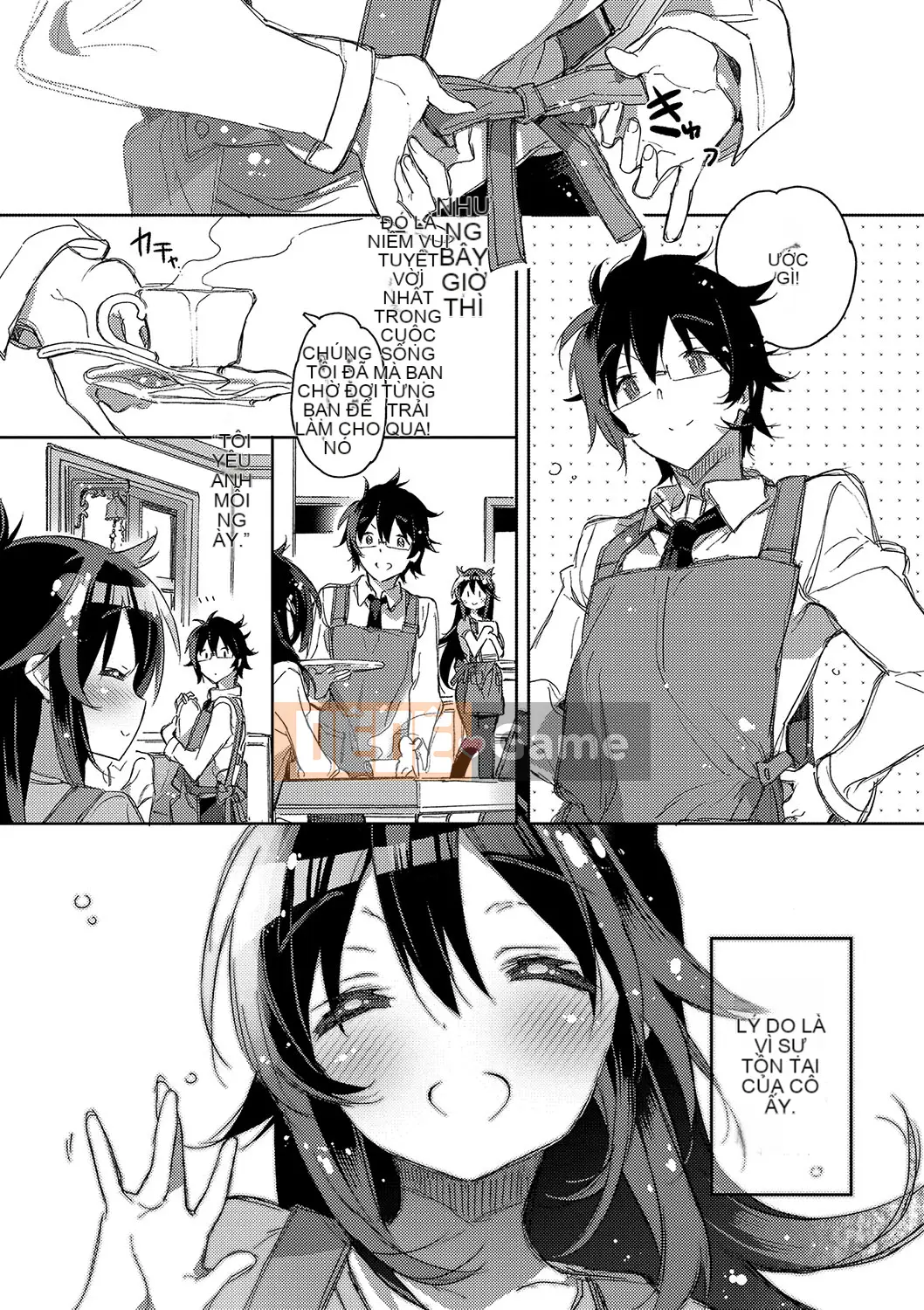 (Truyện tranh người lớn) [Kasuga Souichi] Tôi muốn hôn bạn bằng sợi chỉ đỏ.