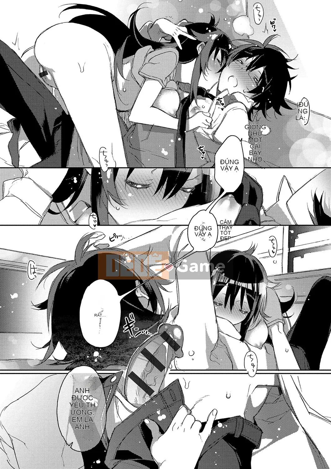 (Truyện tranh người lớn) [Kasuga Souichi] Tôi muốn hôn bạn bằng sợi chỉ đỏ.