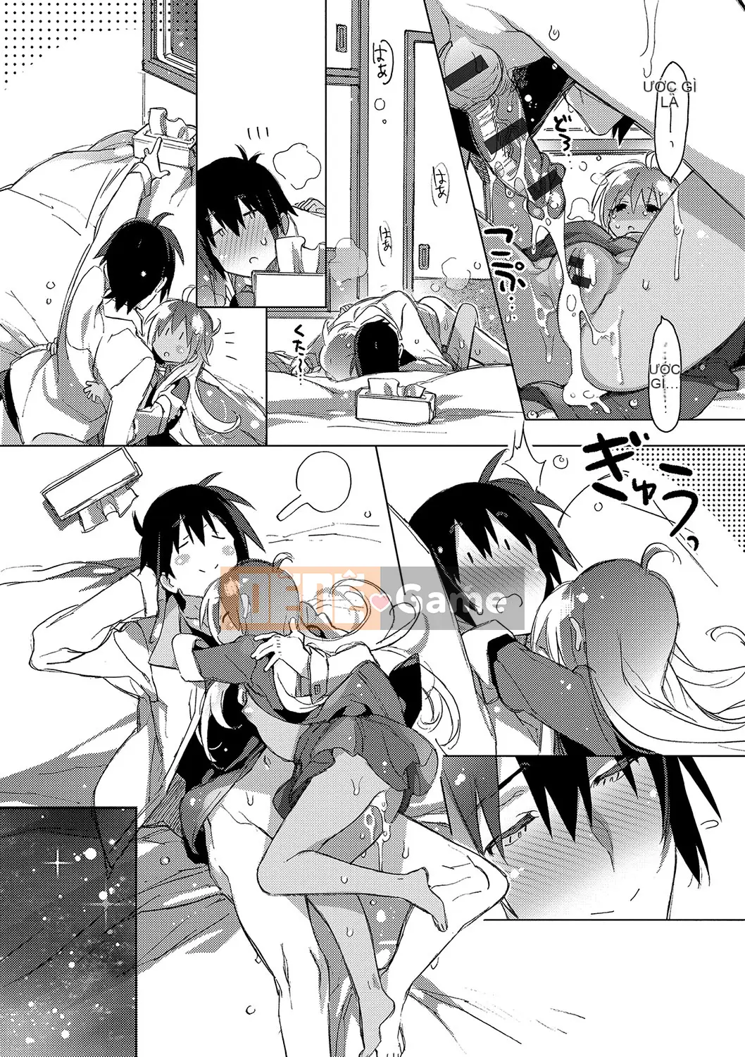 (Truyện tranh người lớn) [Kasuga Souichi] Tôi muốn hôn bạn bằng sợi chỉ đỏ.