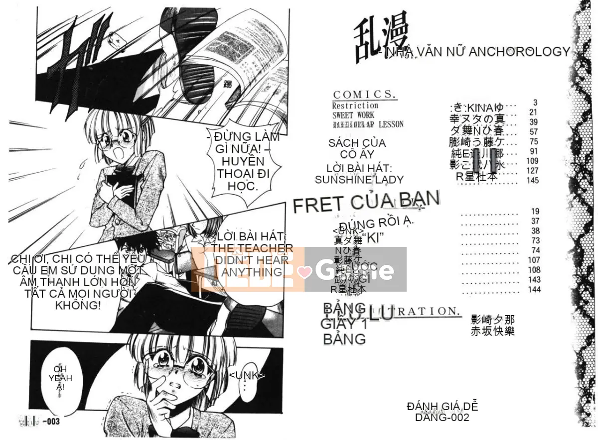 [Tuyển tập] Tuyển tập nữ nhà văn Ranman Vol.1 [Ch]