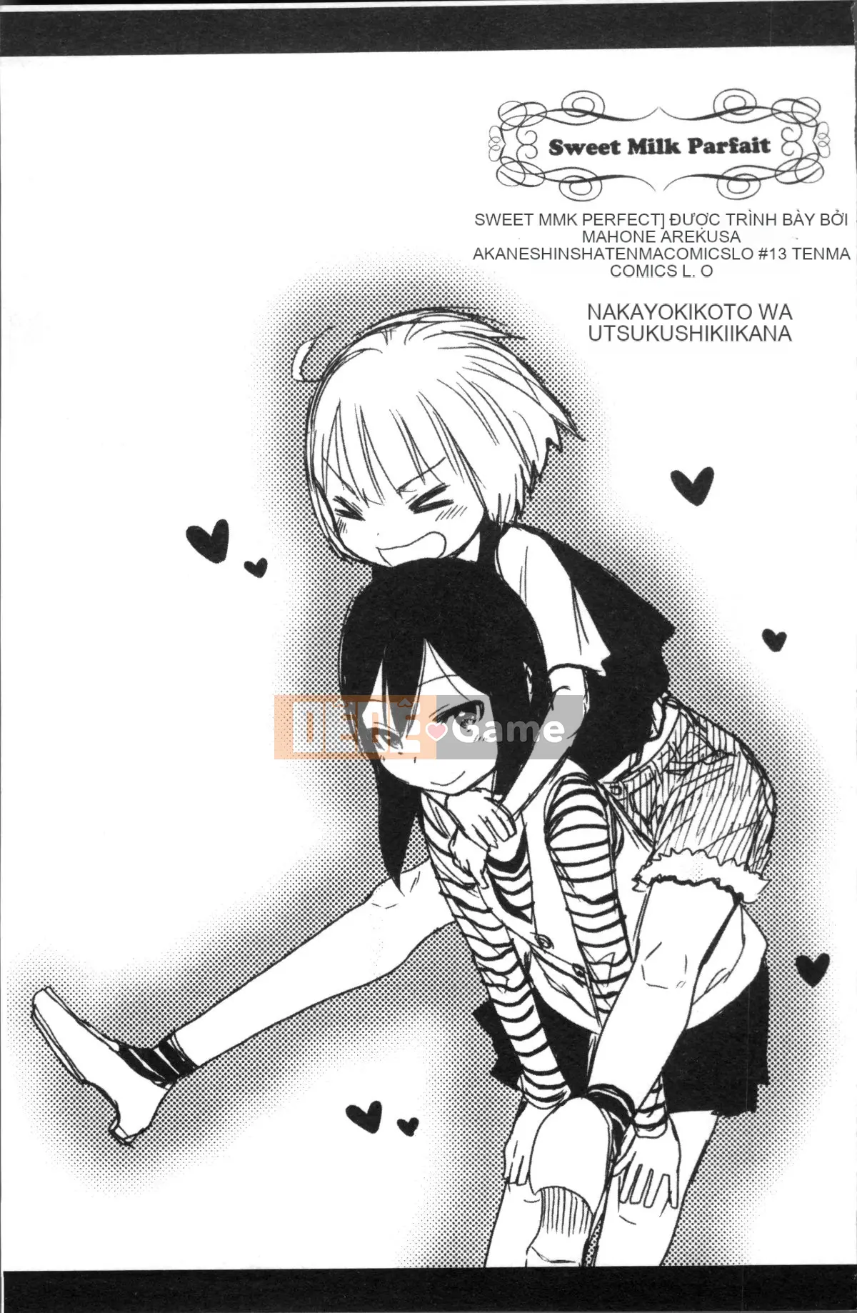 [4K Sousou-gumi][Arakusa Mahon] Parfait sữa ngọt