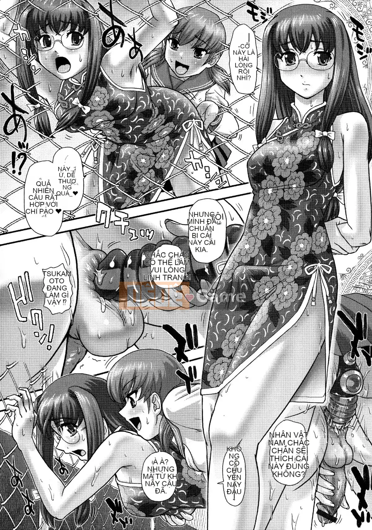 [Vị vua tàn bạo của các cặp đôi Trung Quốc][Dulce lab Q place] Nyotaika Tra tấn & Kiểm tra hiếp dâm