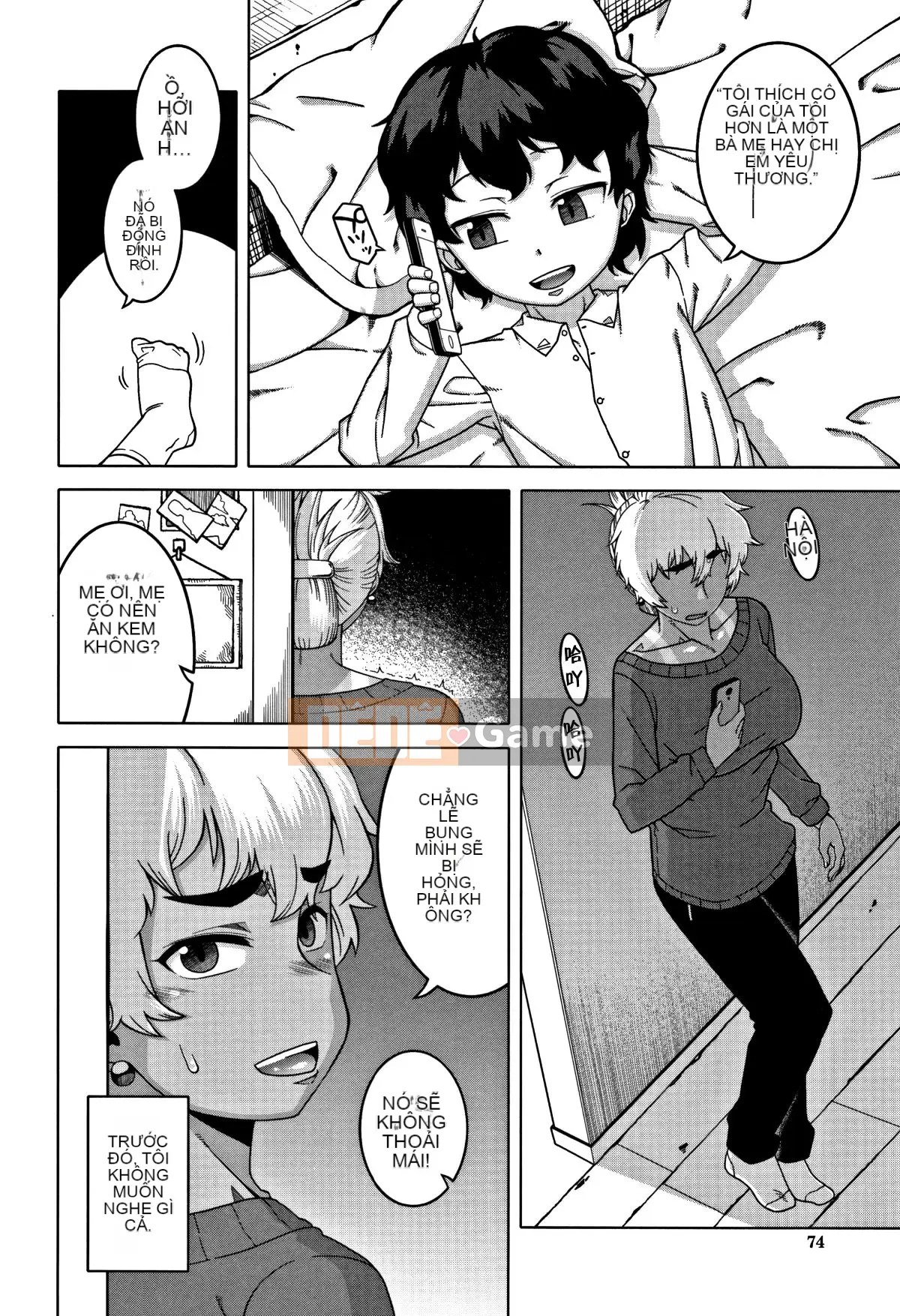 [Takatsu] Người phụ nữ đã kết hôn A và bạn của con trai N-kun