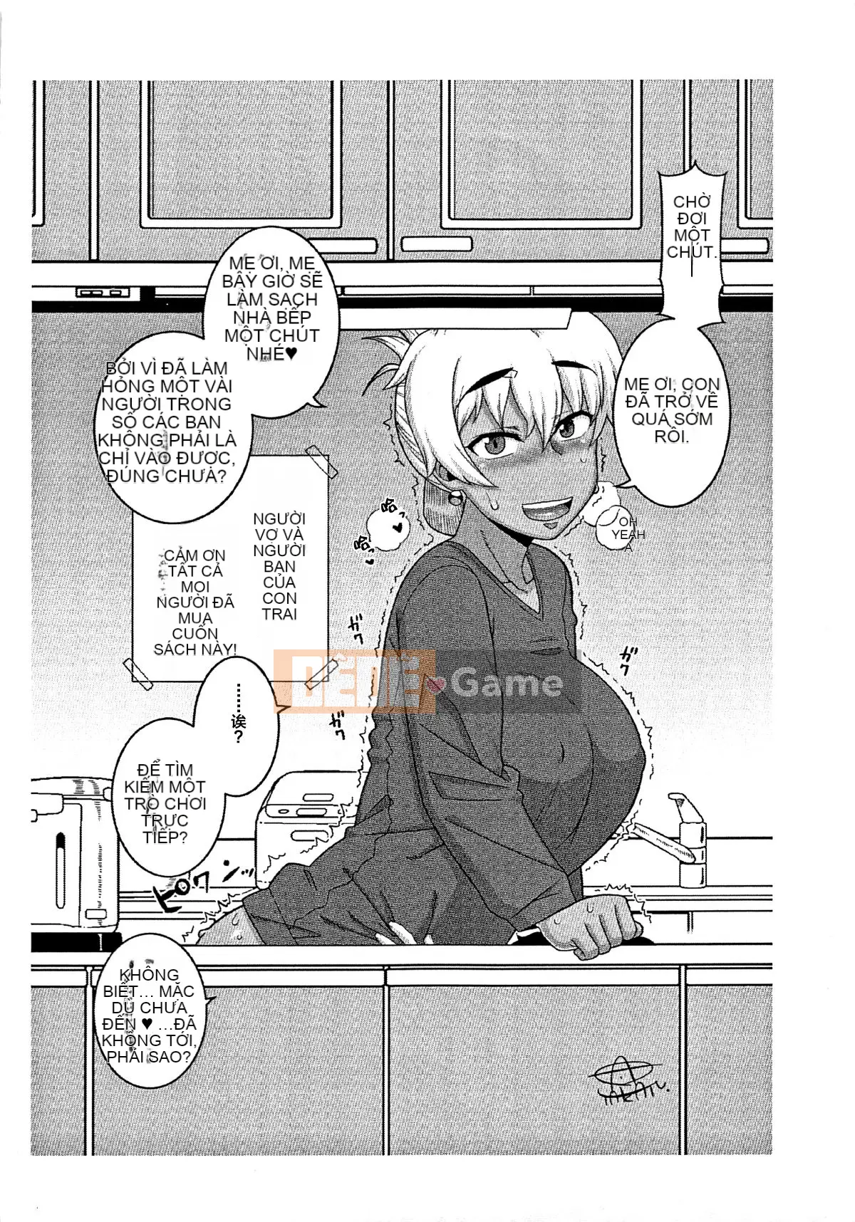 [Takatsu] Người phụ nữ đã kết hôn A và bạn của con trai N-kun