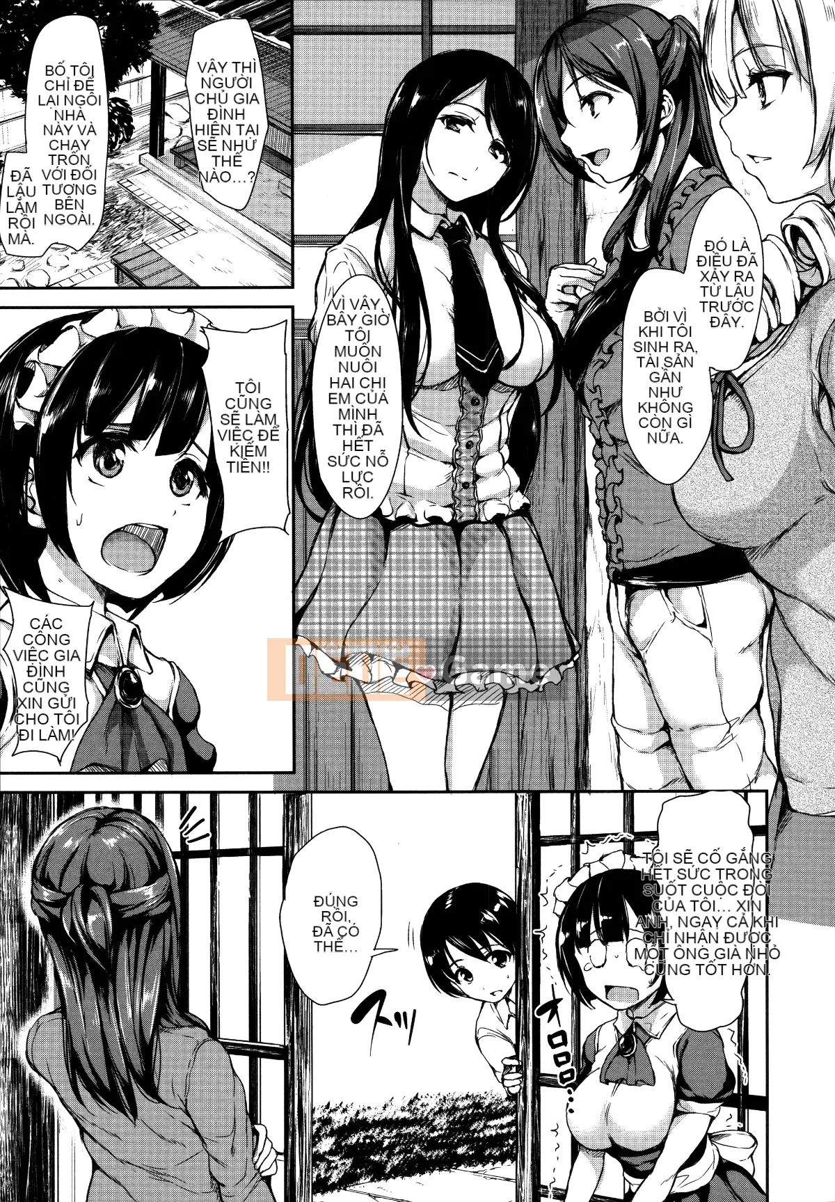 [Hankagumi ngây thơ][Tachibana Omina] Chị em Fudeoro hậu cung ở nhà