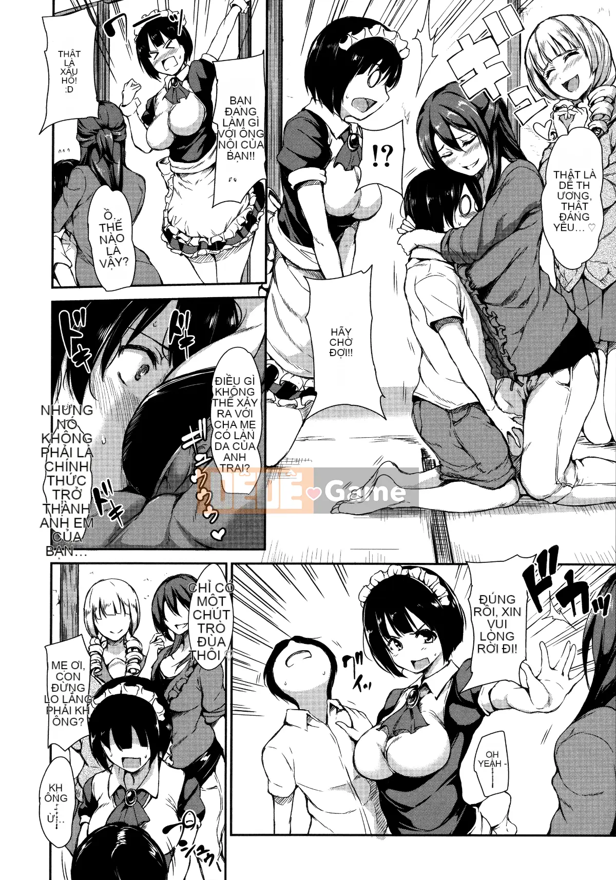 [Hankagumi ngây thơ][Tachibana Omina] Chị em Fudeoro hậu cung ở nhà